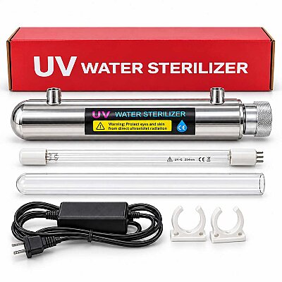 0,5 GPM Tezgah Altı UV Cihazı 6watt - Natural Water 