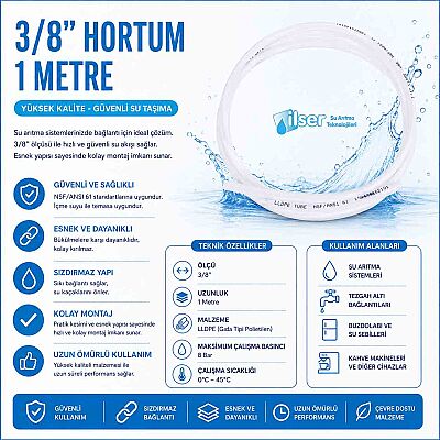 3/8 Hortum 1 Metre - 4