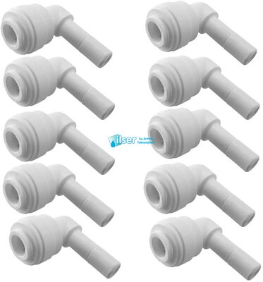 4044 Stem Elbow, 1/4”, Quick 3/8 Geçmeli - 2