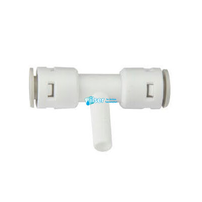 6044 Stem Branch Tee, 1/4” - 1/4” Tube O.D. - 1/4”, Quick - 1