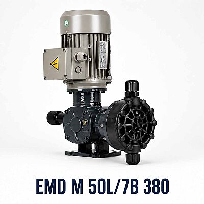 Antech EMD M50L/7B 380 PCP Metal Gövdeli Elektro Mekanik Diyaframlı Dozaj Pompası - 1