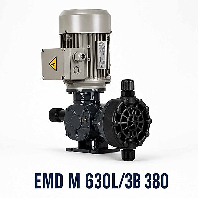 Antech EMD M630L/3B 380 PVDFPXP Metal Gövdeli Elektro Mekanik Diyaframlı Dozaj Pompası - Antech 