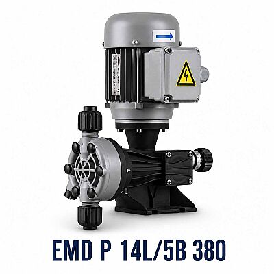 Antech EMD P14L/5B 380 PCP Plastik Gövdeli Elektro Mekanik Diyaframlı Dozaj Pompası - 1