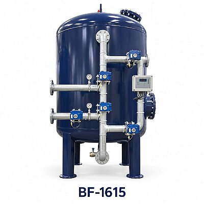 Aqualine Epoksi Boyalı BF-1615 ST-37 Tanklı Yüzey Borulamalı BİRM Filtre Sistemi - Aqualine 