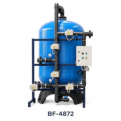 Aqualine FRP Tanklı BF-4872 Yüzey Borulamalı BİRM Filtre Sistemi - Aqualine 