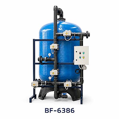 Aqualine FRP Tanklı BF-6386 Yüzey Borulamalı BİRM Filtre Sistemi - Aqualine 