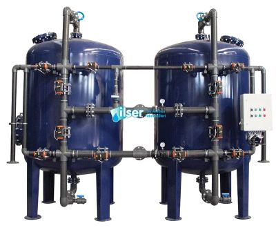 Aqualine FRP Tanklı ST-6386 Yüzey Borulamalı Tandem Yumuşatma Sistemi - 2