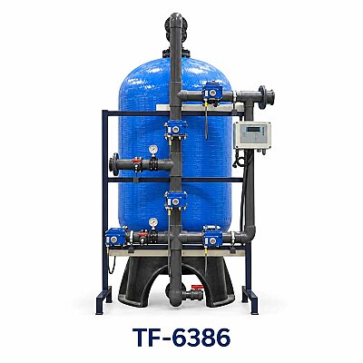 Aqualine FRP Tanklı Yüzey Borulamalı TF-6386 Turbidex Filtre Sistemi - Aqualine 