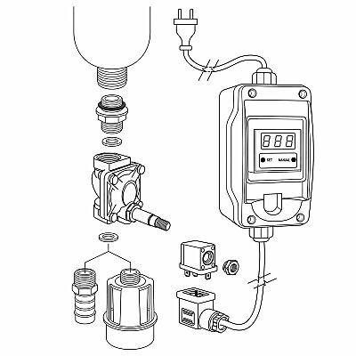 Atlas Otomatik Yıkama Kontrol Seti Filtre - 4