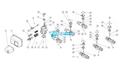 Fleck FL 24214 - 28164 Drive Cam Assy 2900 Lower S/A - 2