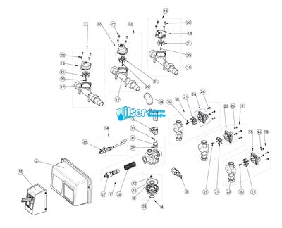 Fleck FL24067 2510/2750/2900 Üst Piston Standart - 3