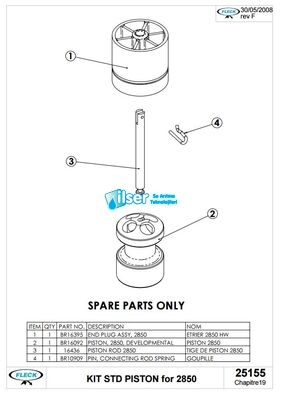 Fleck FL25155 2850 Piston YBP - 4