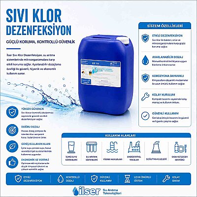 Sıvı Klor Dezenfeksiyon 36 Kg - 2