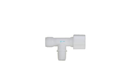 Tee, 3/8” - 1/4” - 3/8”, Jaco - 1