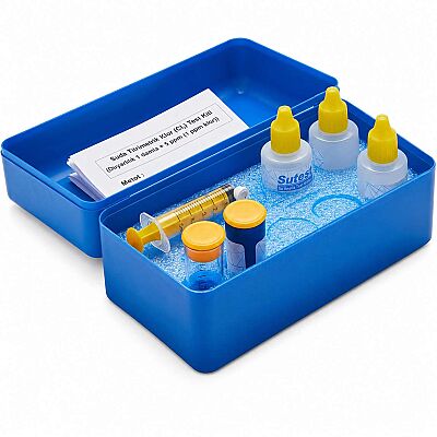 Sutest Titrimetrik Klor Test Kiti (1Damla=5ppm) - 1